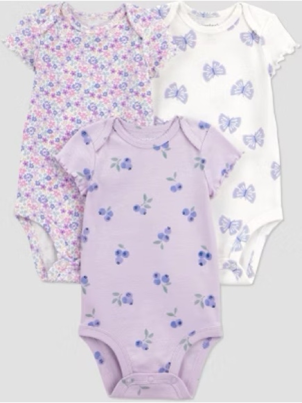 Carter's 3-Pack Baby Bodysuits